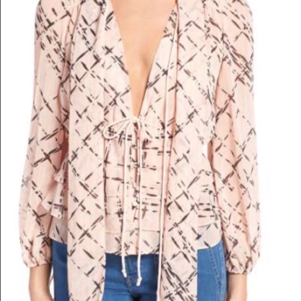 Tie Neck Blouse